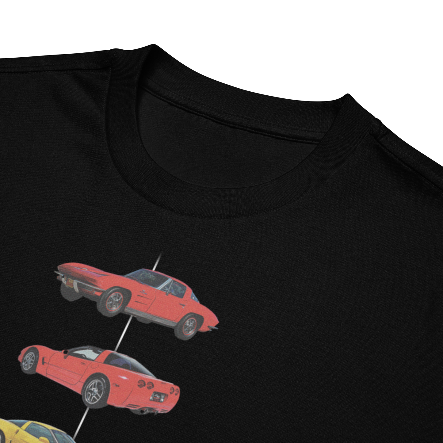 Corvettes Over Time Tee – Evolution of an Icon